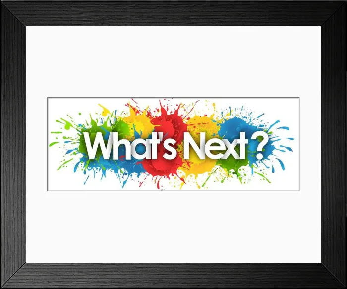 Framed Print : What's Next in splash's background Framed Print : What's Next in splash's background