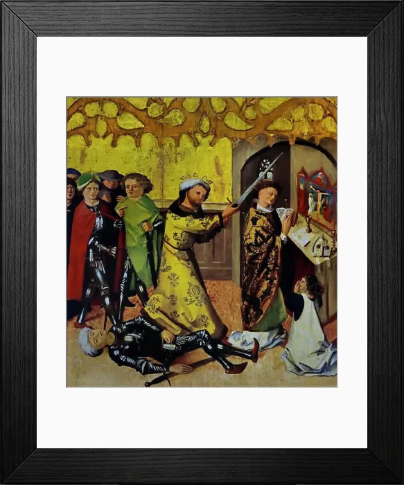Framed Print : The Martyrdom of Saint Stanislaus Framed Print : The Martyrdom of Saint Stanislaus