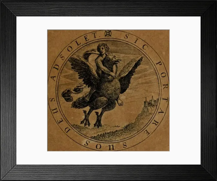Framed Print : Jacobi Bornitii JC. Emblematum ethico-politicorum : sylloge prior[-posterior]