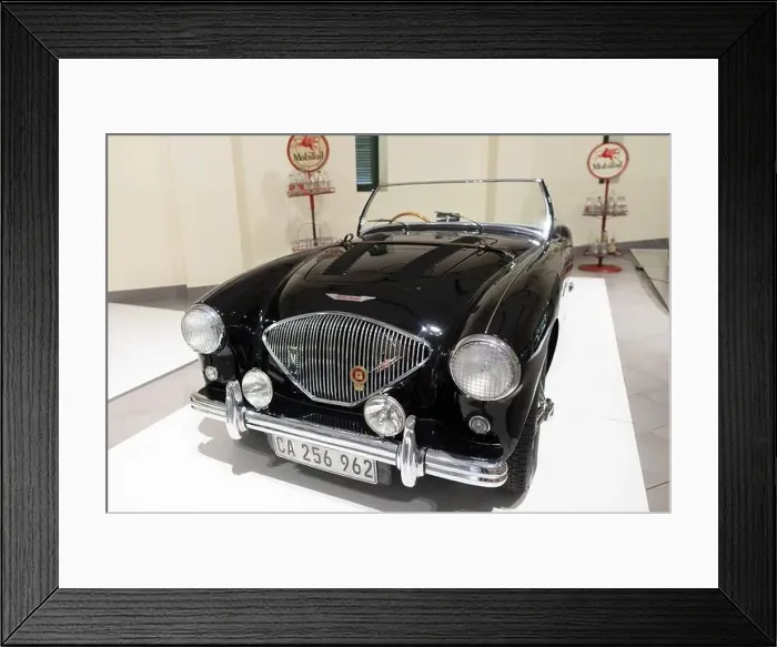 Framed Print : A 1955 Austin Healey 100M BN2 At the Franschhoek Motor Museum South Africa Framed Print : A 1955 Austin Healey 100M BN2 At the Franschhoek Motor Museum South Africa