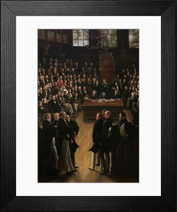 Framed Print : Ley de reforma de 1832 (Reform Act 1832) Framed Print : Ley de reforma de 1832 (Reform Act 1832)