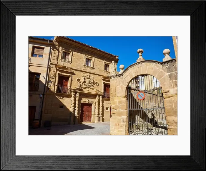 Framed Print : Palacio de los Condes de Haro, Haro, La Rioja, Spain, Europe Framed Print : Palacio de los Condes de Haro, Haro, La Rioja, Spain, Europe
