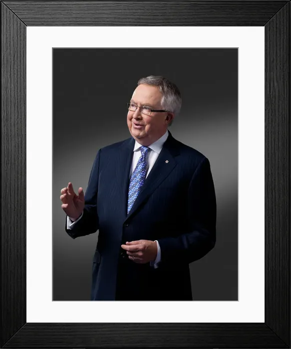 Framed Print : Canadian Prime Minister Joe Clark Framed Print : Canadian Prime Minister Joe Clark