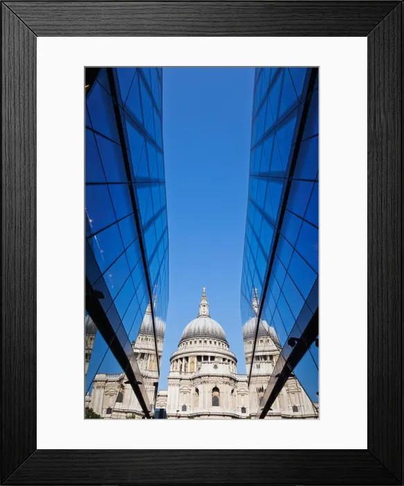 Framed Print : England, London, The City, St Paul's Cathedral Framed Print : England, London, The City, St Paul's Cathedral