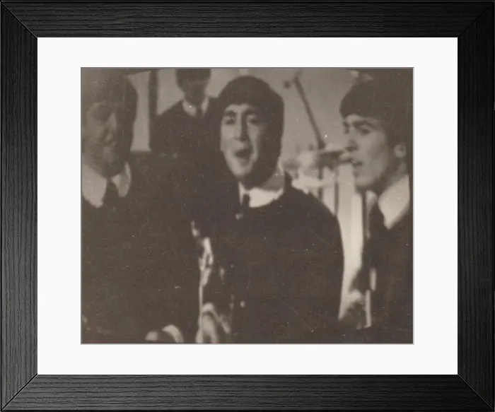 Framed Print : The Beatles On Pops And Lenny, May 1963 Framed Print : The Beatles On Pops And Lenny, May 1963