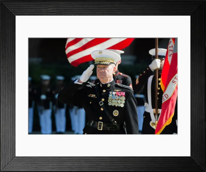 Framed Print : U.S. Marine Corps Gen. James F Framed Print : U.S. Marine Corps Gen. James F