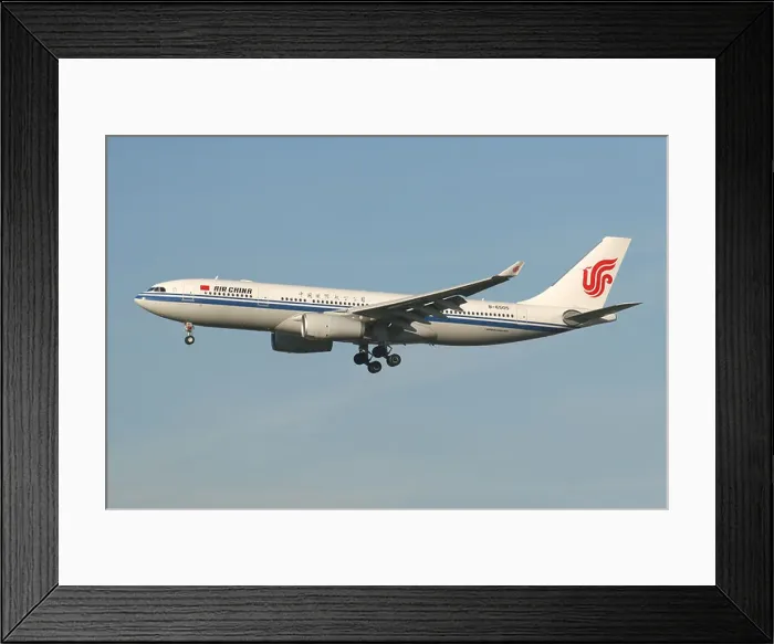Framed Print : AIR CHINA AIRBUS A330 Framed Print : AIR CHINA AIRBUS A330
