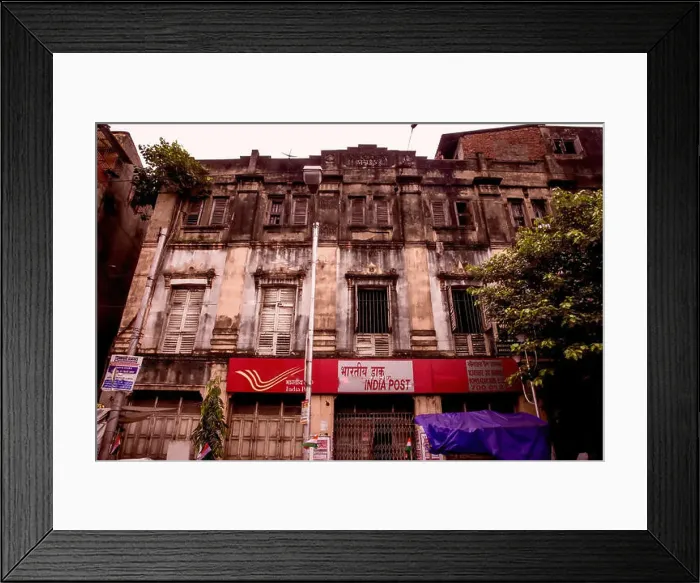 Framed Print : India Post office building, Bowbazar, 700012, kolkata, west bengal, india, asia Framed Print : India Post office building, Bowbazar, 700012, kolkata, west bengal, india, asia