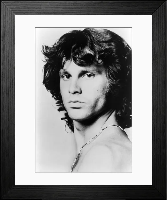 Framed Print : American singer Jim Morrison, best known as the lead singer and lyricist of the rock band The Doors Framed Print : American singer Jim Morrison, best known as the lead singer and lyricist of the rock band The Doors