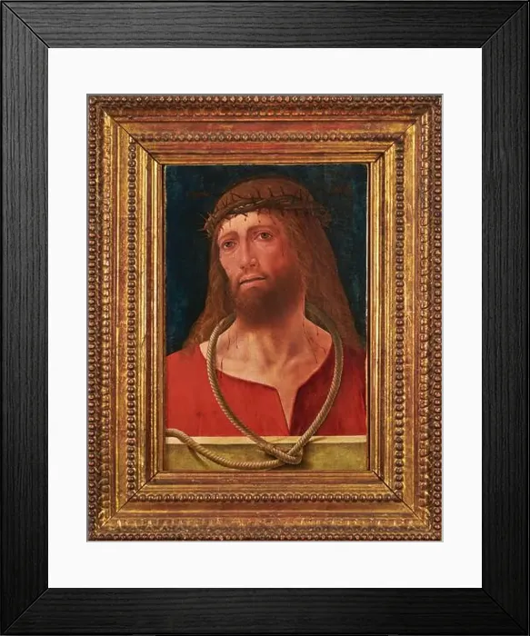 Framed Print : Christ Crowned With Thorns, c1479-80 Framed Print : Christ Crowned With Thorns, c1479-80
