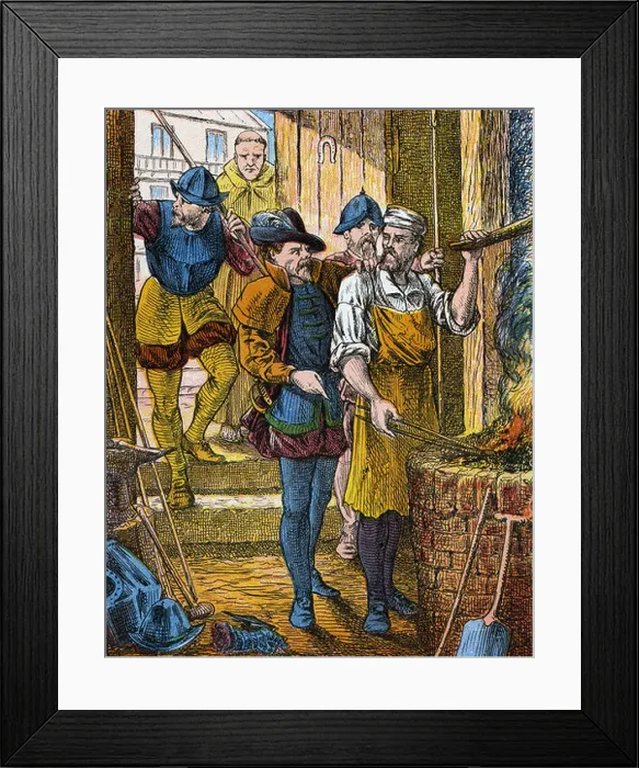 Framed Print : Persecution of Protestants in France under Henry II (1547-1559) Framed Print : Persecution of Protestants in France under Henry II (1547-1559)