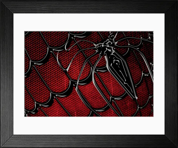 Framed Print : 3d digital computer illustration of Spider-man costume design Framed Print : 3d digital computer illustration of Spider-man costume design