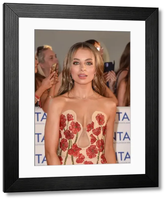 Framed Print : Charlotte Jordan attends the National Television Awards (NTA's) at the O2 in London Framed Print : Charlotte Jordan attends the National Television Awards (NTA's) at the O2 in London