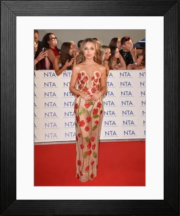 Framed Print : Charlotte Jordan attends the National Television Awards (NTA's) at the O2 in London Framed Print : Charlotte Jordan attends the National Television Awards (NTA's) at the O2 in London