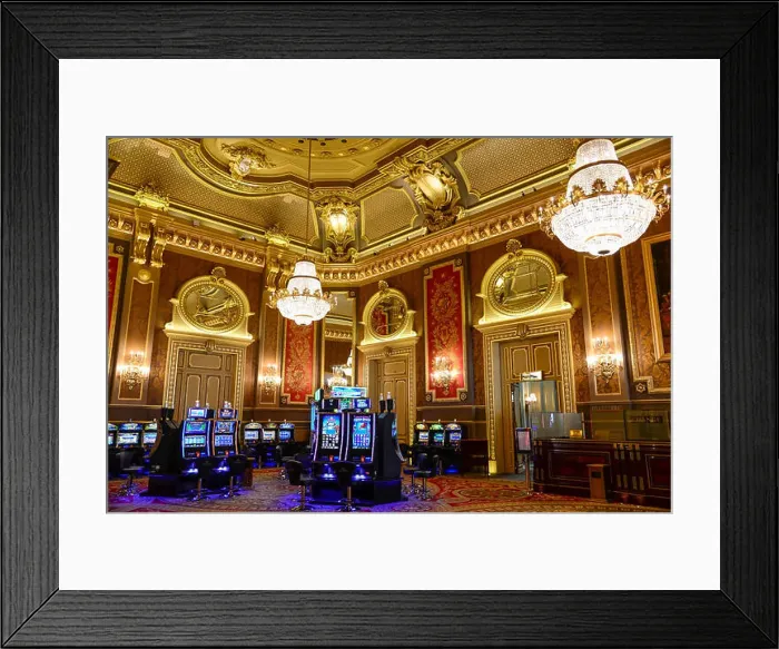 Framed Print : Interior of Casino de Monte-Carlo, Monaco Framed Print : Interior of Casino de Monte-Carlo, Monaco