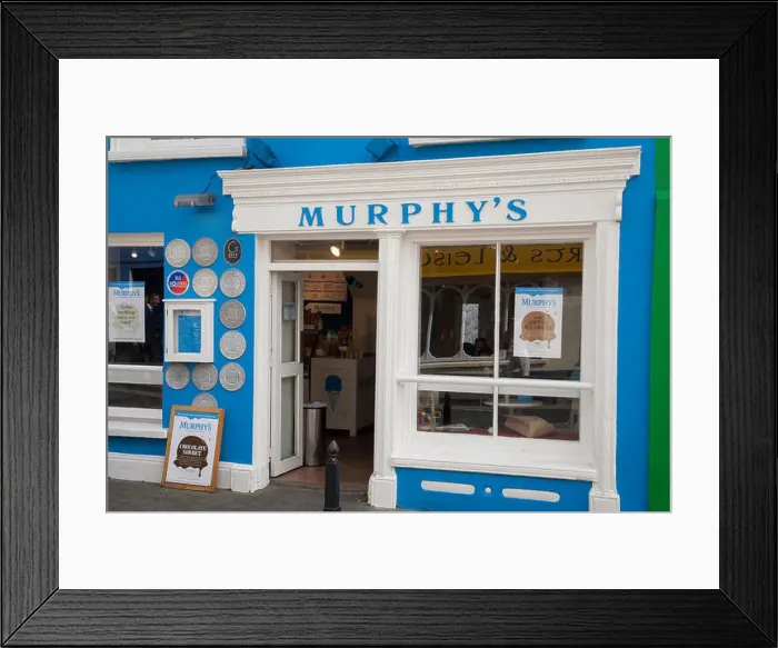 Framed Print : Murphy's Ice Cream Shop; Dingle; Ireland; Framed Print : Murphy's Ice Cream Shop; Dingle; Ireland;