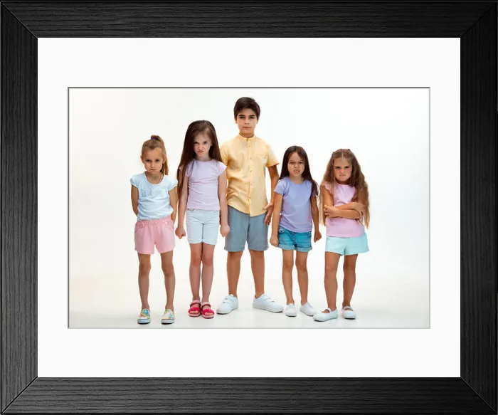 Framed Print : The portrait of happy cute little kids boy Framed Print : The portrait of happy cute little kids boy