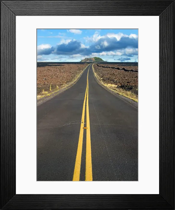 Framed Print : Saddle Road and Pu`u Huluhulu, an old cinder cone created by Mauna Kea long time ago, Mauna Kea, Big Island, Hawaii Framed Print : Saddle Road and Pu`u Huluhulu, an old cinder cone created by Mauna Kea long time ago, Mauna Kea, Big Island, Hawaii