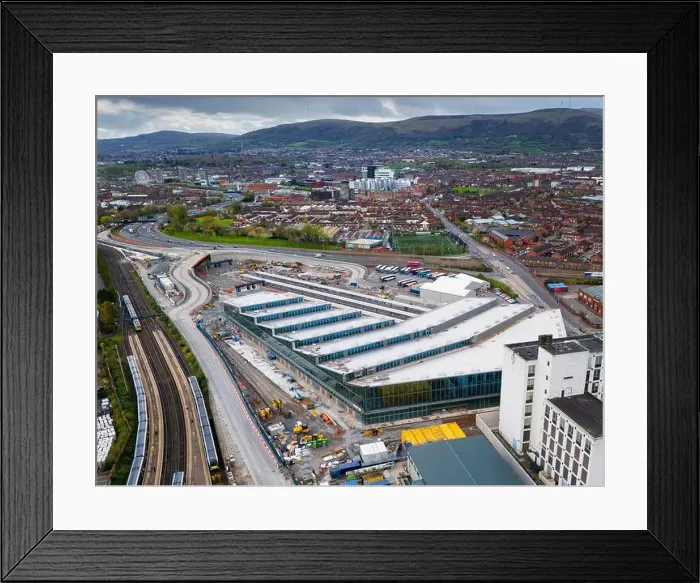 Framed Print : Belfast Grand Central station Framed Print : Belfast Grand Central station