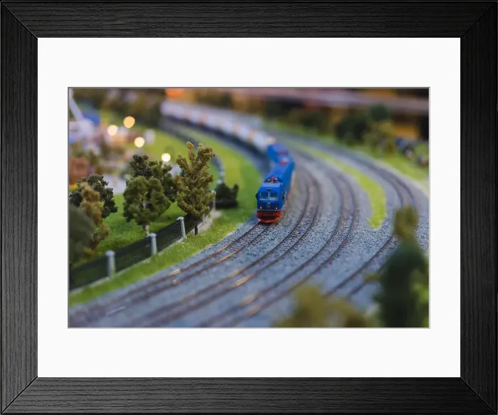 Framed Print : Shanghai's big dream microcity, the railway model theme sand table of China's largest commercial operation at present Framed Print : Shanghai's big dream microcity, the railway model theme sand table of China's largest commercial operation at present
