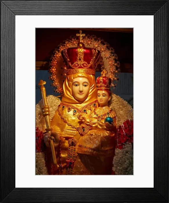 Framed Print : Statue of Our Lady of Velankanni christian tamil saint Framed Print : Statue of Our Lady of Velankanni christian tamil saint