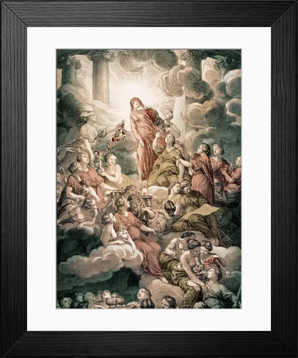 Framed Print : Frontispiece to the Encyclopédie (ou Dictionnaire Raisonné des Sciences) Framed Print : Frontispiece to the Encyclopédie (ou Dictionnaire Raisonné des Sciences)