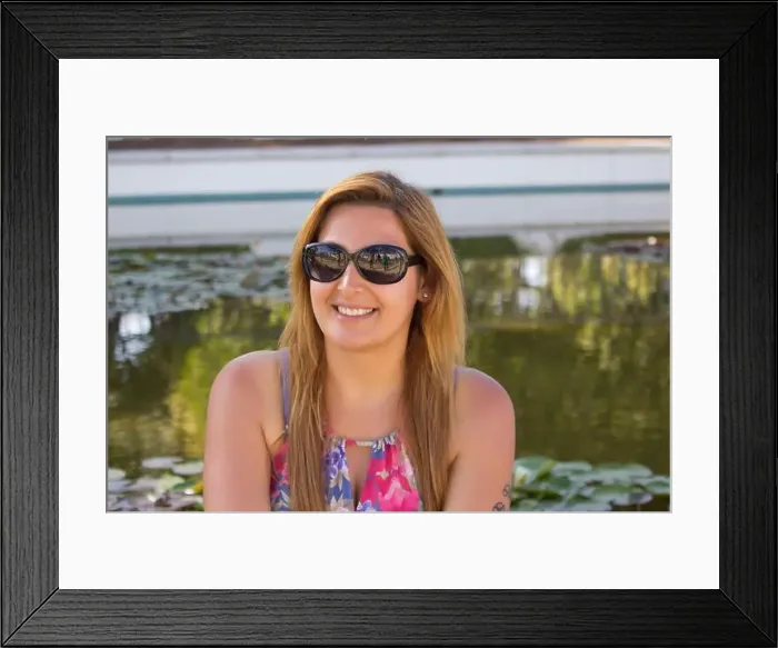 Framed Print : Beautiful young woman in Los Angeles, California USA Framed Print : Beautiful young woman in Los Angeles, California USA