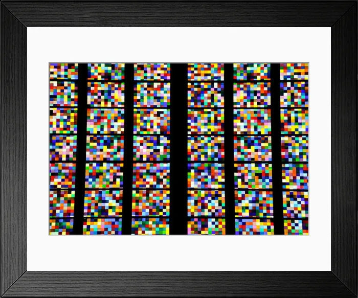 Framed Print : Cologne, Koln, Kolner Dom, Cologne cathedral, Stained glass window by Gerhard Richter, North Rhine-Westphalia, Germany Framed Print : Cologne, Koln, Kolner Dom, Cologne cathedral, Stained glass window by Gerhard Richter, North Rhine-Westphalia, Germany