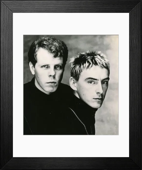 Framed Print : British band The Style Council, 1980s Framed Print : British band The Style Council, 1980s