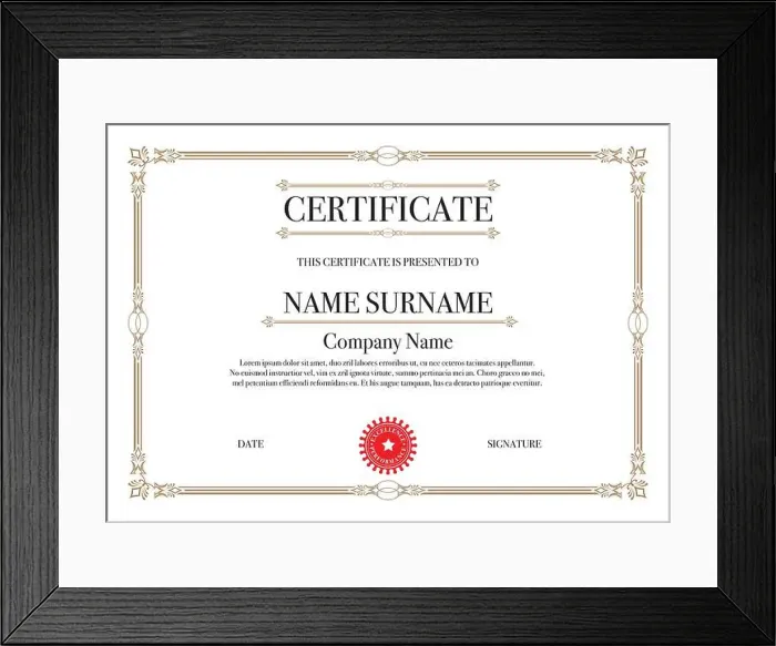 Framed Print : Certificate Border for Excellence Performance Framed Print : Certificate Border for Excellence Performance