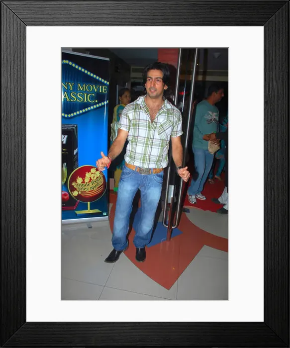 Framed Print : Aslam Khan, Indian film actor, India, Asia Framed Print : Aslam Khan, Indian film actor, India, Asia