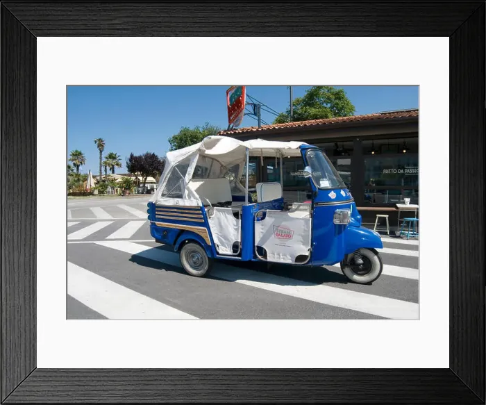 Framed Print : Piaggio Ape Calessino autorickshaw rickshaw tuk tuk tuktuk Framed Print : Piaggio Ape Calessino autorickshaw rickshaw tuk tuk tuktuk