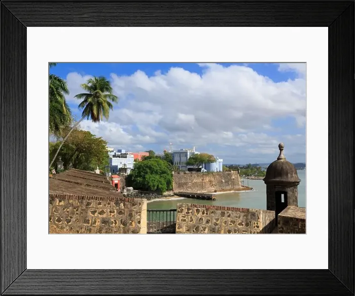Framed Print : San Juan, Puerto Rico, Caribbean Framed Print : San Juan, Puerto Rico, Caribbean