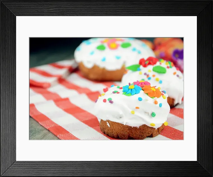 Framed Print : Sweet easter cake Framed Print : Sweet easter cake
