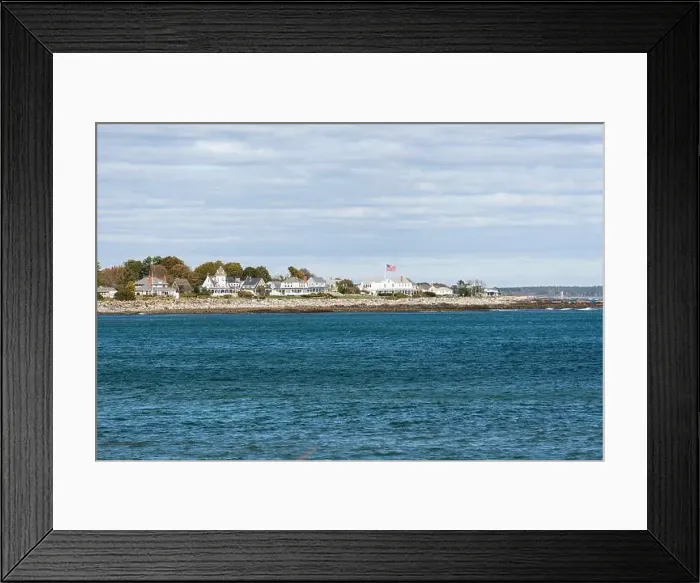 Framed Print : Historic residence buildings at coast at Rye Harbor State Park in Rye, New Hampshire, USA Framed Print : Historic residence buildings at coast at Rye Harbor State Park in Rye, New Hampshire, USA