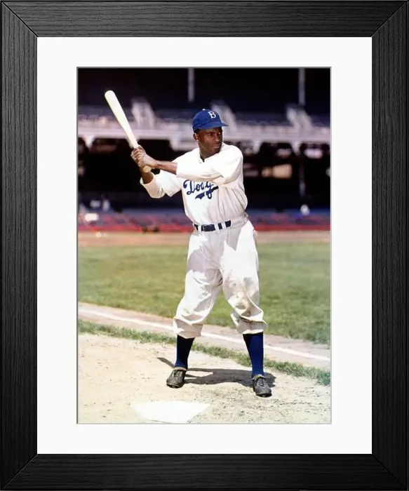 Framed Print : Jackie Robinson, American Baseball Legend
