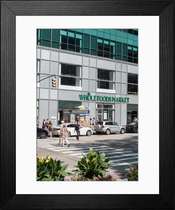 Framed Print : Whole Foods Market at Bryant Park, NYC, USA Framed Print : Whole Foods Market at Bryant Park, NYC, USA