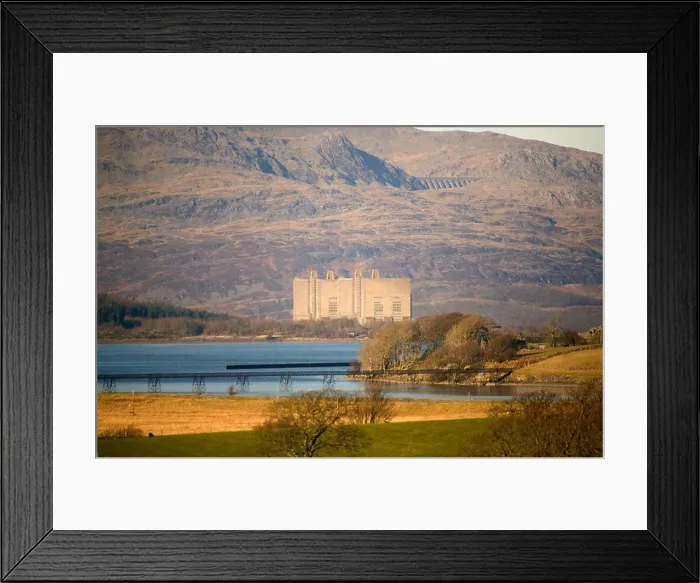 Framed Print : Disused Nuclear Power Station, Gwynedd Wales UK Snowdonia Trawsfynydd Framed Print : Disused Nuclear Power Station, Gwynedd Wales UK Snowdonia Trawsfynydd