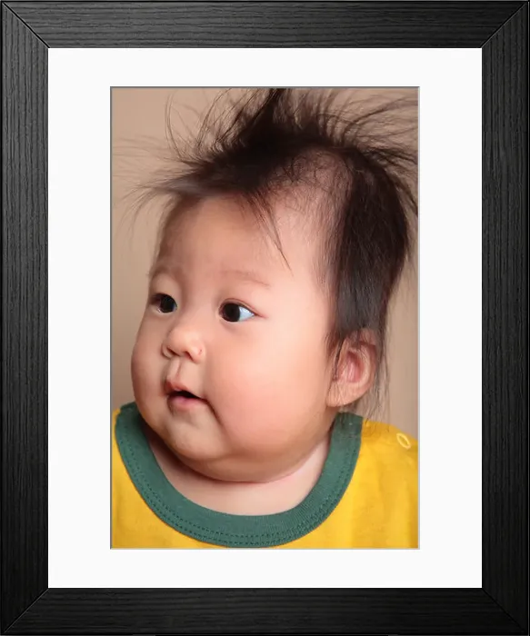Framed Print : Asian Baby Girl Framed Print : Asian Baby Girl
