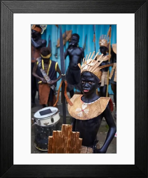 Framed Print : Philippines, Panay island, Kalibo city, Ati Atihan festival Framed Print : Philippines, Panay island, Kalibo city, Ati Atihan festival