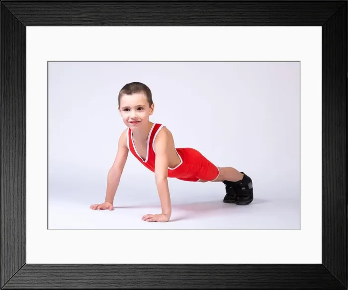 Framed Print : A boy athlete in sportswear Framed Print : A boy athlete in sportswear