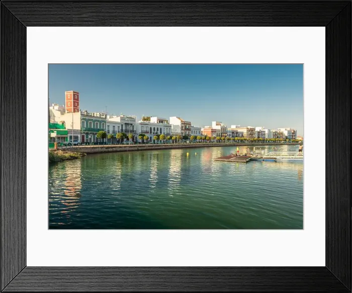 Framed Print : Ayamonte, Spain - July 29