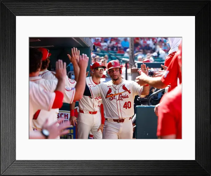 Framed Print : Willson Contreras #40 of the St Framed Print : Willson Contreras #40 of the St