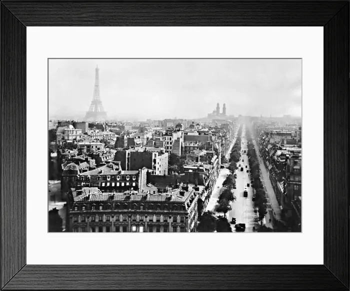 Framed Print : The view of Paris, 1940 Framed Print : The view of Paris, 1940