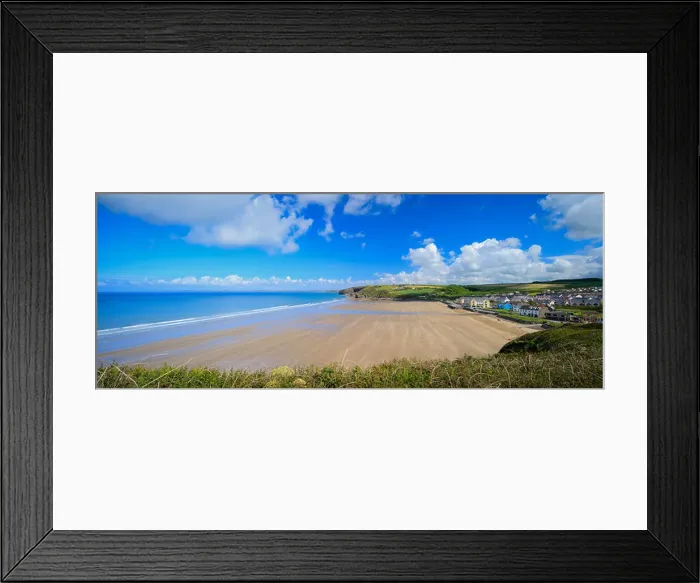 Framed Print : Broad Haven St Brides Bay Pembrokeshire Wales Framed Print : Broad Haven St Brides Bay Pembrokeshire Wales