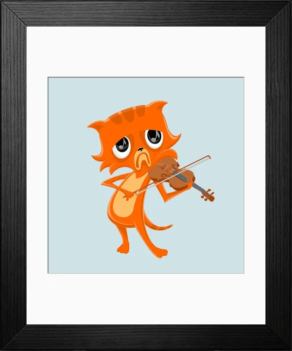 Framed Print : Very sad music