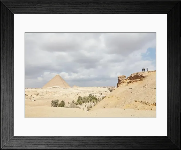 Framed Print : Giza's Gebel Gibli Hill Framed Print : Giza's Gebel Gibli Hill