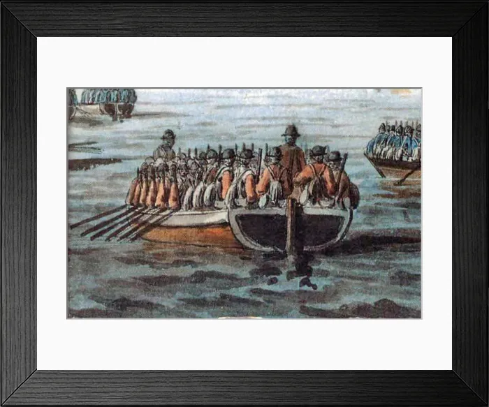 Framed Print : English: The Occupation of Newport Framed Print : English: The Occupation of Newport