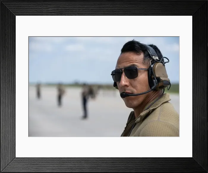 Framed Print : U.S. Air Force Staff Sgt. William Campos Framed Print : U.S. Air Force Staff Sgt. William Campos