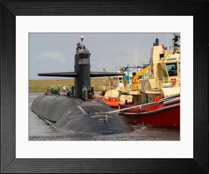 Framed Print : KINGS BAY, Ga. (Oct) Framed Print : KINGS BAY, Ga. (Oct)